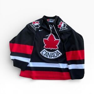 Vintage Y2K Nike Team Team Canada Alternative 2002 Winter Olympics Jersey Large